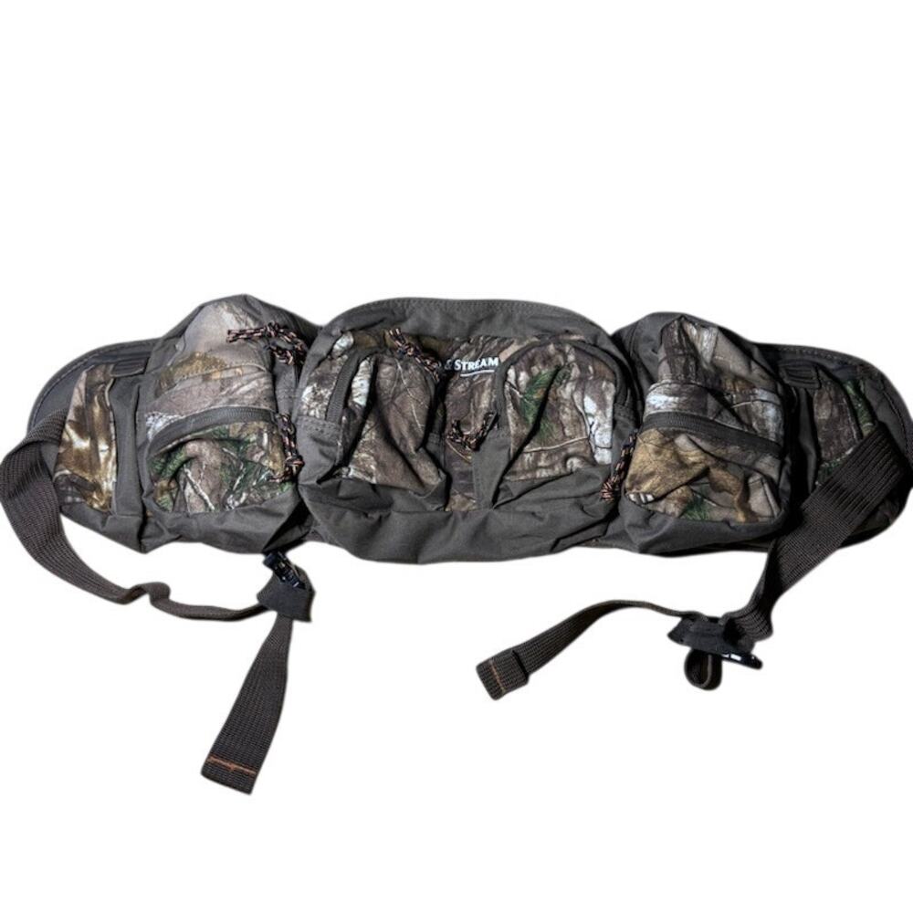 Field & Stream Camo Waist Bag Hip Fanny Pack Hunting Outdoor Tactical Adjustable